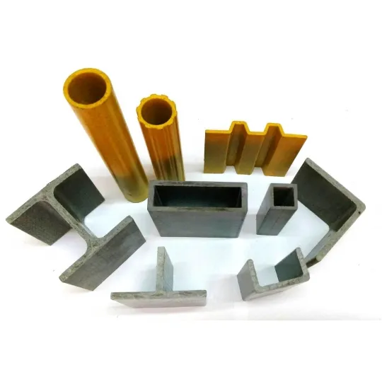Pultruded FRP round tube structural application example
